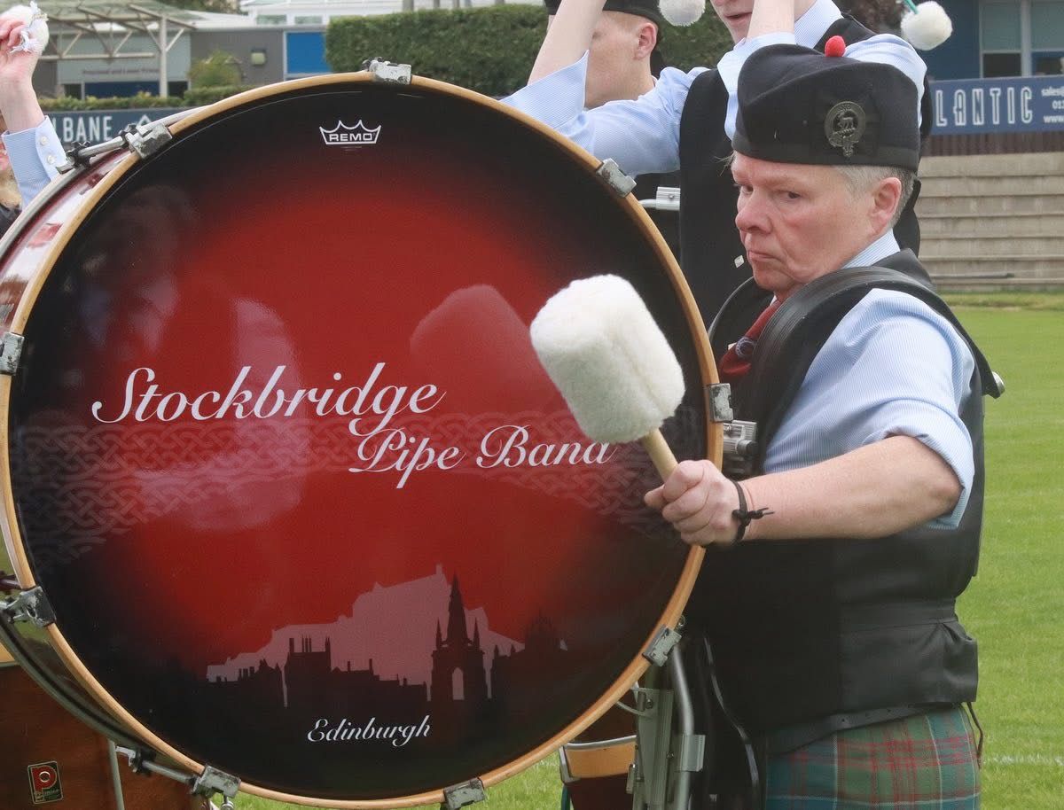 Stockbridge Pipe Band - Innerleithen - June 2025